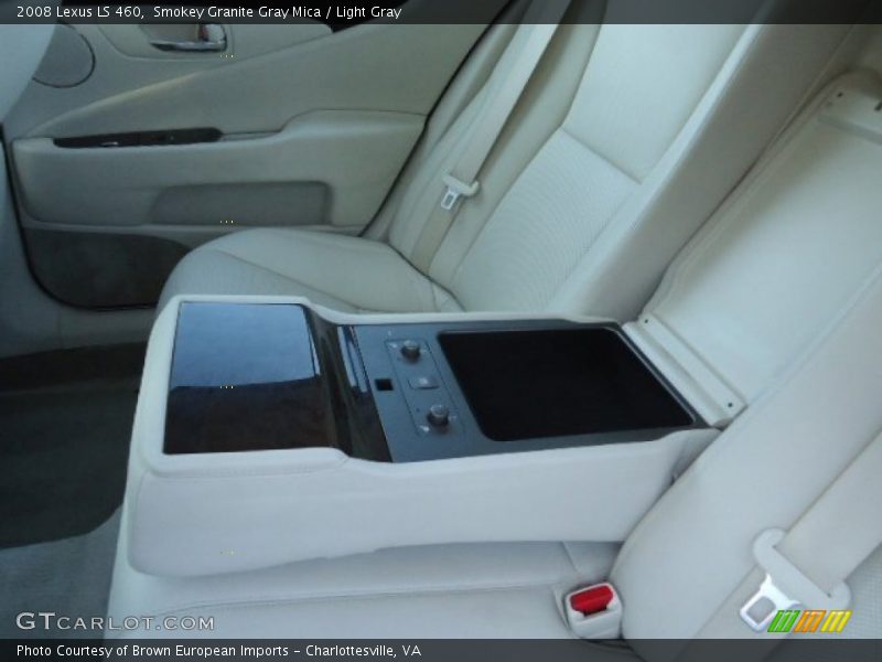 Smokey Granite Gray Mica / Light Gray 2008 Lexus LS 460
