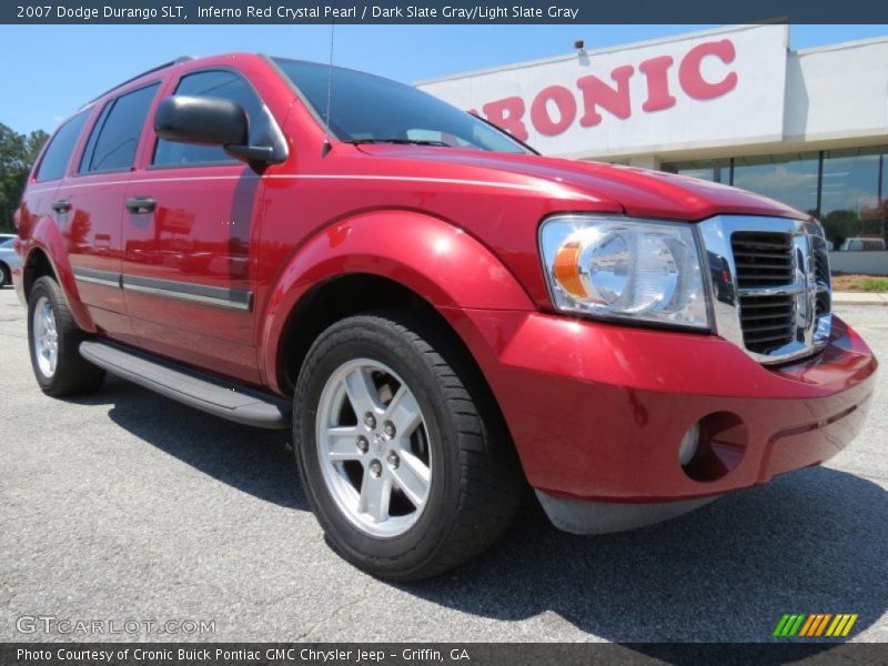 Inferno Red Crystal Pearl / Dark Slate Gray/Light Slate Gray 2007 Dodge Durango SLT