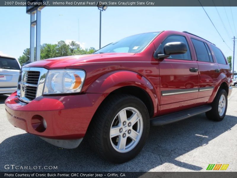 Inferno Red Crystal Pearl / Dark Slate Gray/Light Slate Gray 2007 Dodge Durango SLT