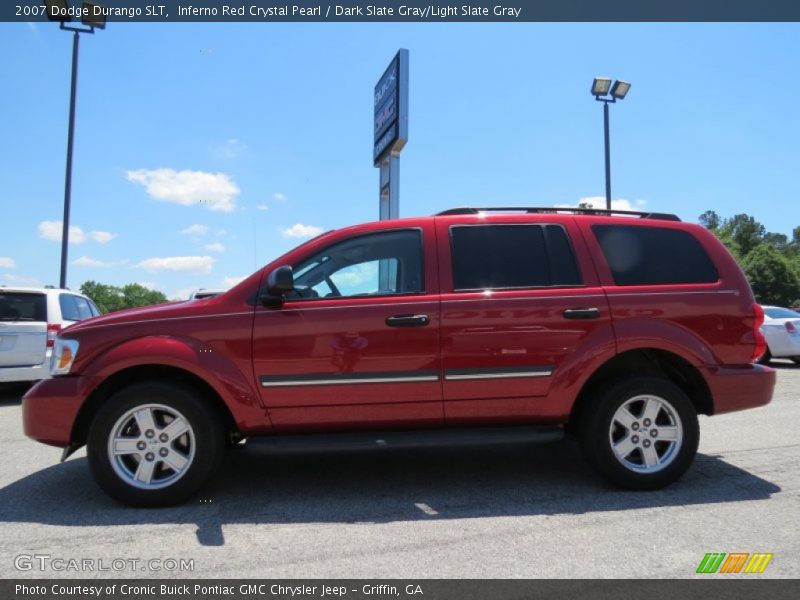 Inferno Red Crystal Pearl / Dark Slate Gray/Light Slate Gray 2007 Dodge Durango SLT