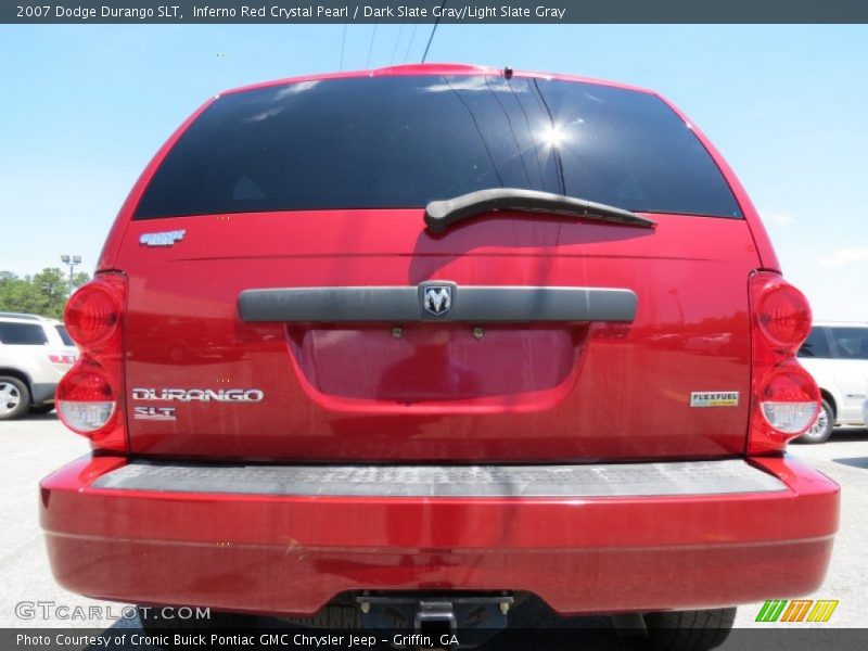 Inferno Red Crystal Pearl / Dark Slate Gray/Light Slate Gray 2007 Dodge Durango SLT