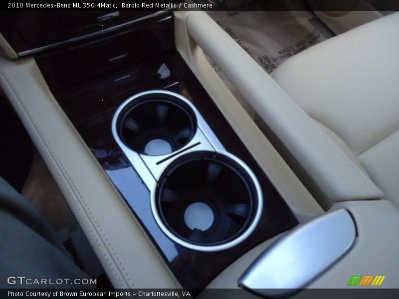 Barolo Red Metallic / Cashmere 2010 Mercedes-Benz ML 350 4Matic