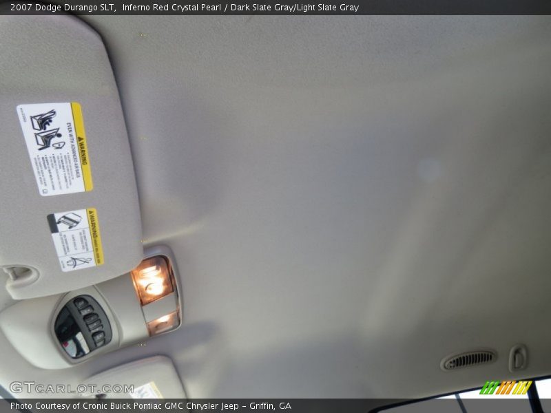 Inferno Red Crystal Pearl / Dark Slate Gray/Light Slate Gray 2007 Dodge Durango SLT