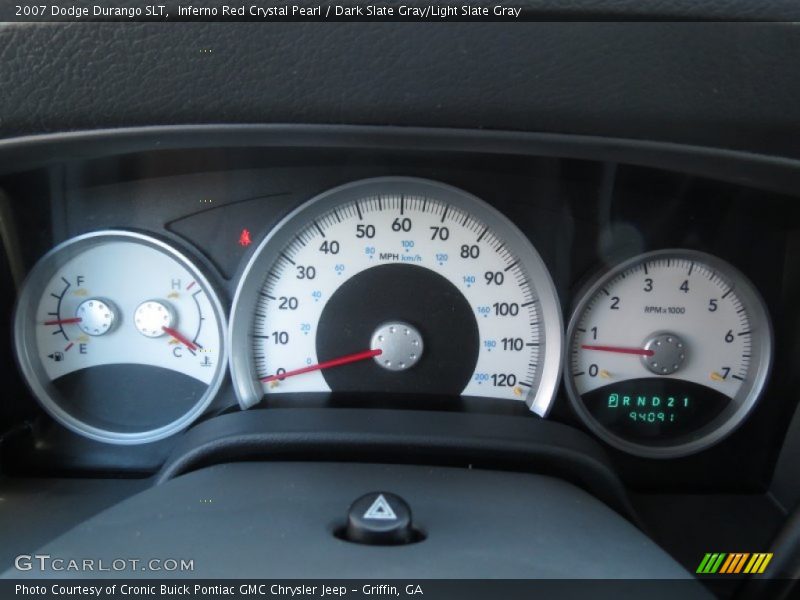 Inferno Red Crystal Pearl / Dark Slate Gray/Light Slate Gray 2007 Dodge Durango SLT