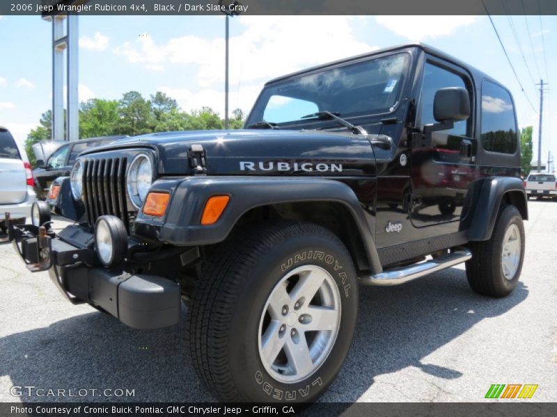 Black / Dark Slate Gray 2006 Jeep Wrangler Rubicon 4x4