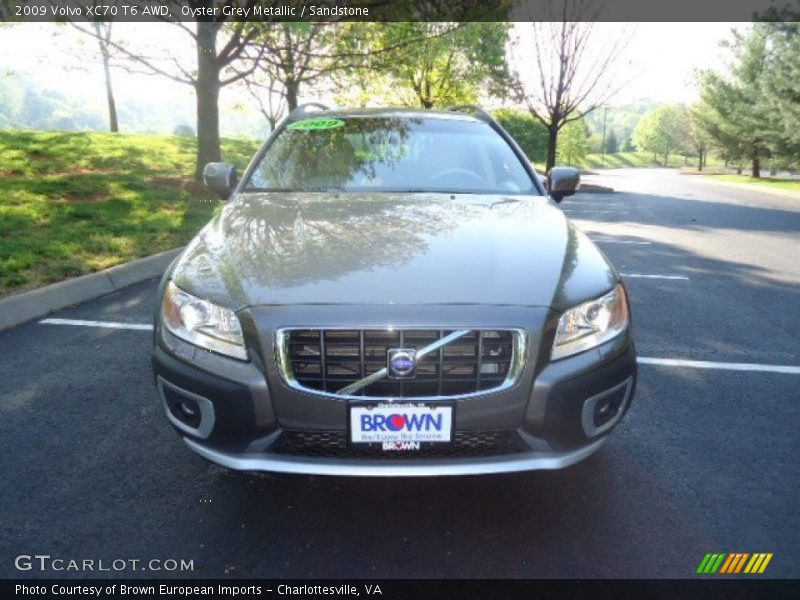 Oyster Grey Metallic / Sandstone 2009 Volvo XC70 T6 AWD