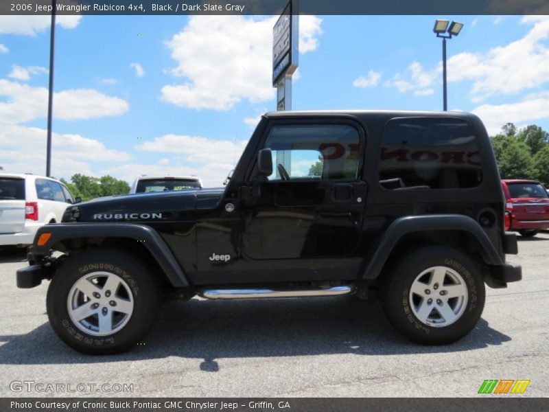 Black / Dark Slate Gray 2006 Jeep Wrangler Rubicon 4x4
