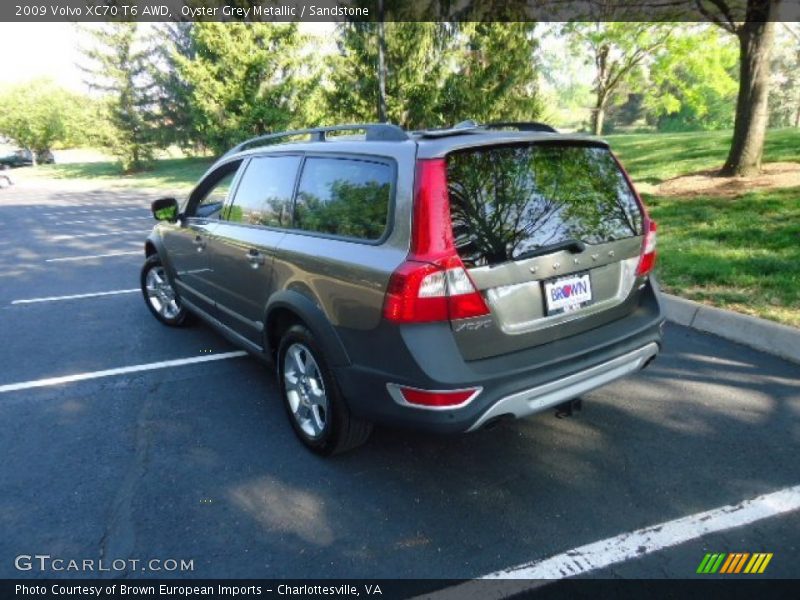 Oyster Grey Metallic / Sandstone 2009 Volvo XC70 T6 AWD