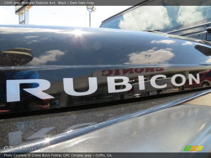 Black / Dark Slate Gray 2006 Jeep Wrangler Rubicon 4x4