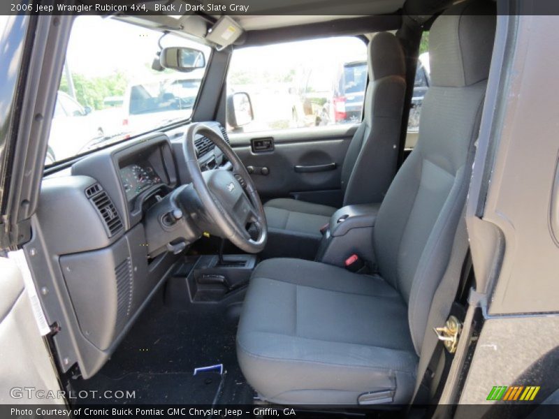 Black / Dark Slate Gray 2006 Jeep Wrangler Rubicon 4x4