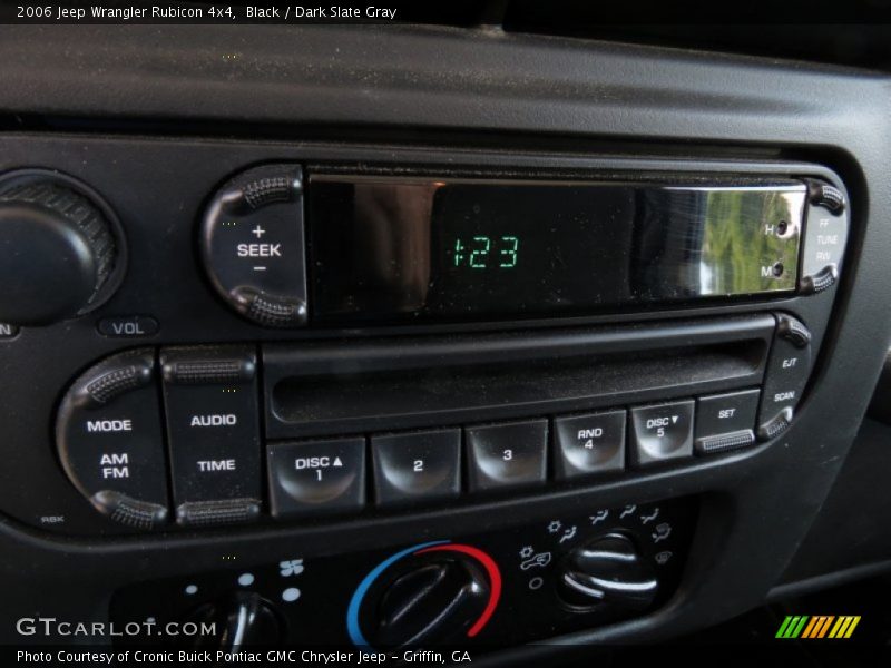 Black / Dark Slate Gray 2006 Jeep Wrangler Rubicon 4x4