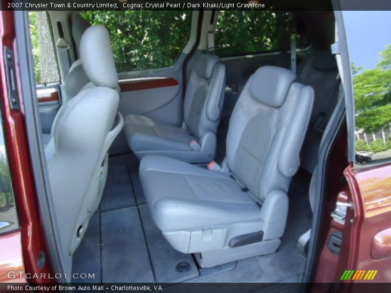 Cognac Crystal Pearl / Dark Khaki/Light Graystone 2007 Chrysler Town & Country Limited