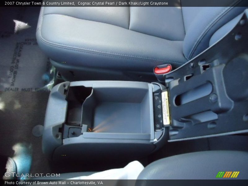 Cognac Crystal Pearl / Dark Khaki/Light Graystone 2007 Chrysler Town & Country Limited