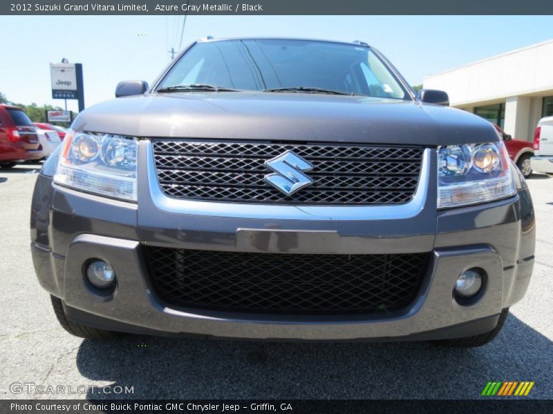 Azure Gray Metallic / Black 2012 Suzuki Grand Vitara Limited
