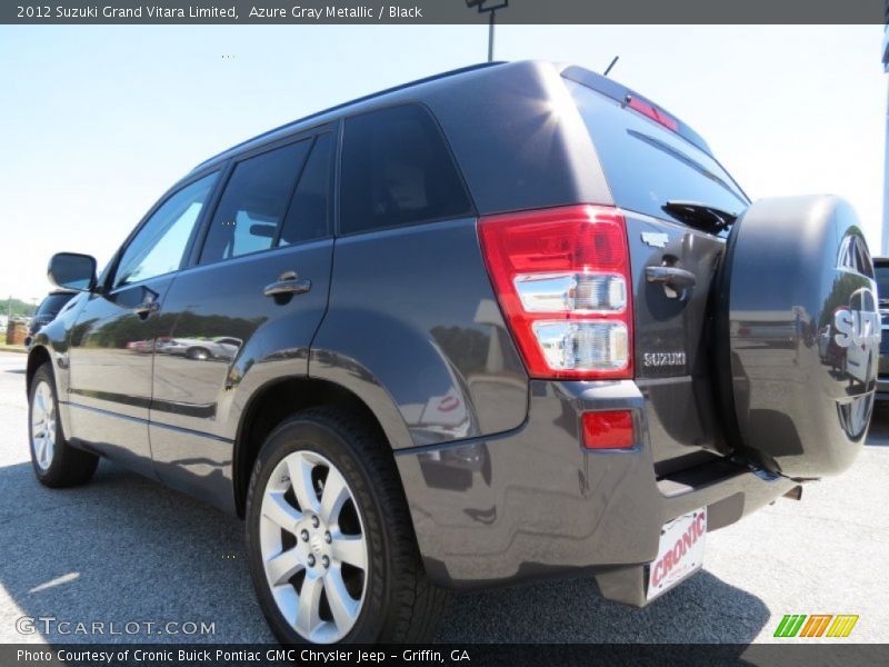 Azure Gray Metallic / Black 2012 Suzuki Grand Vitara Limited