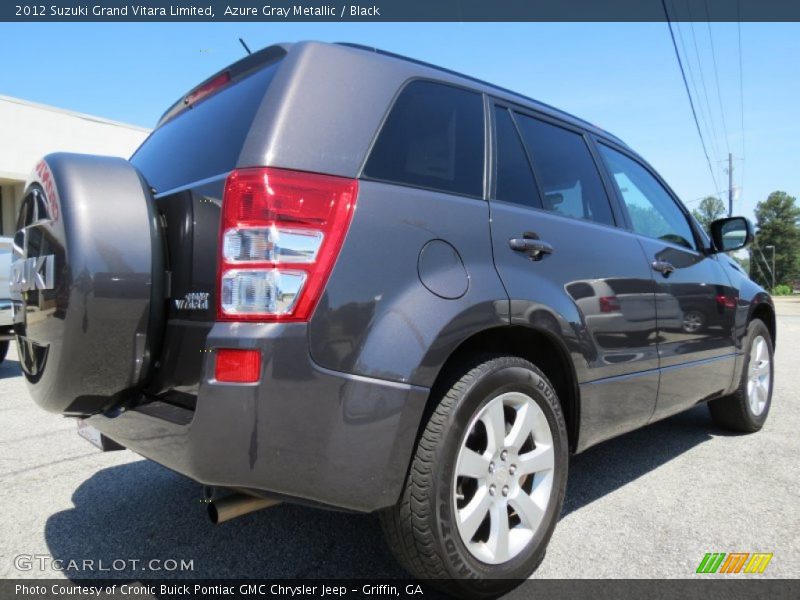 Azure Gray Metallic / Black 2012 Suzuki Grand Vitara Limited