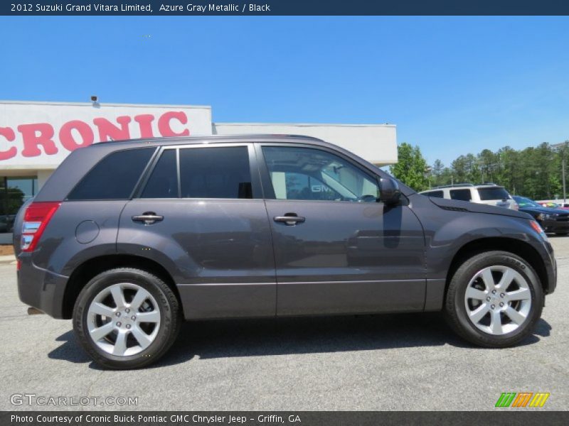 Azure Gray Metallic / Black 2012 Suzuki Grand Vitara Limited