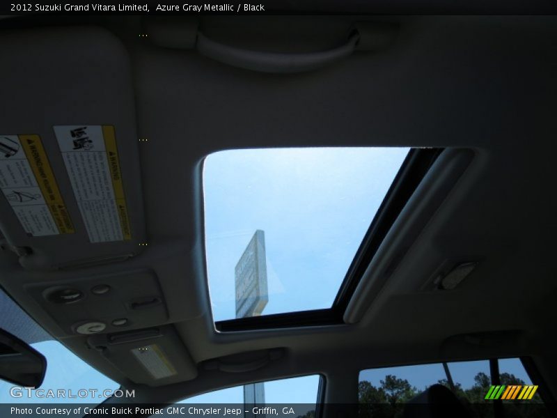 Azure Gray Metallic / Black 2012 Suzuki Grand Vitara Limited