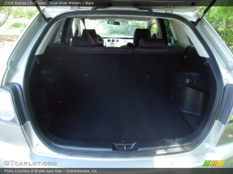 True Silver Metallic / Black 2008 Mazda CX-7 Sport