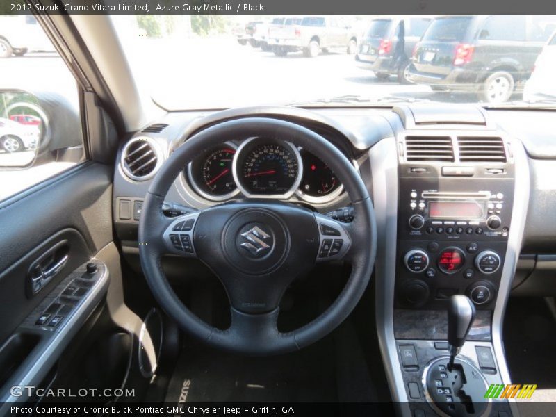 Azure Gray Metallic / Black 2012 Suzuki Grand Vitara Limited