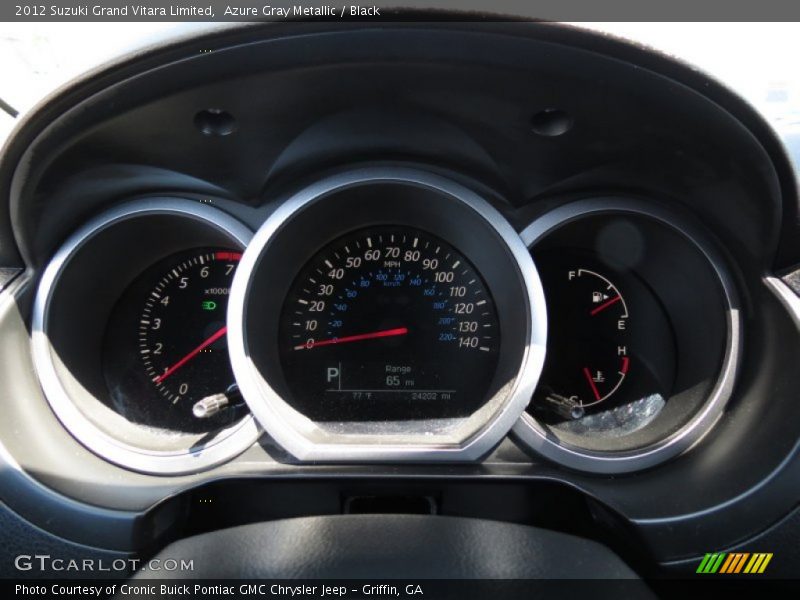  2012 Grand Vitara Limited Limited Gauges