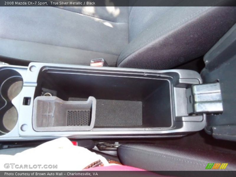 True Silver Metallic / Black 2008 Mazda CX-7 Sport