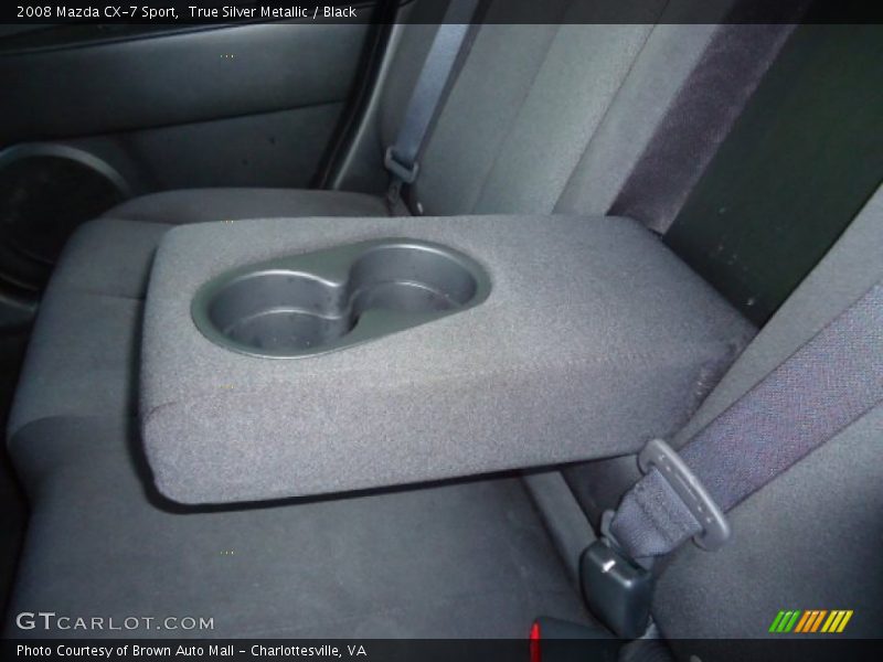 True Silver Metallic / Black 2008 Mazda CX-7 Sport