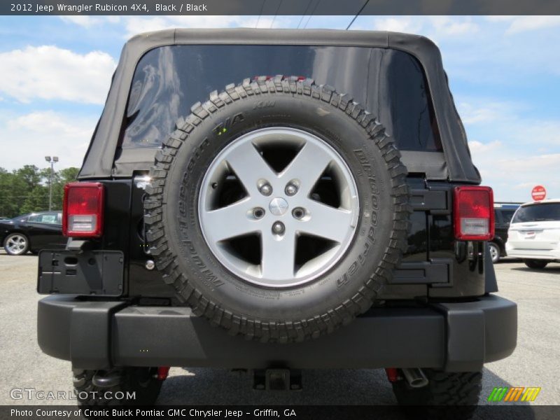 Black / Black 2012 Jeep Wrangler Rubicon 4X4