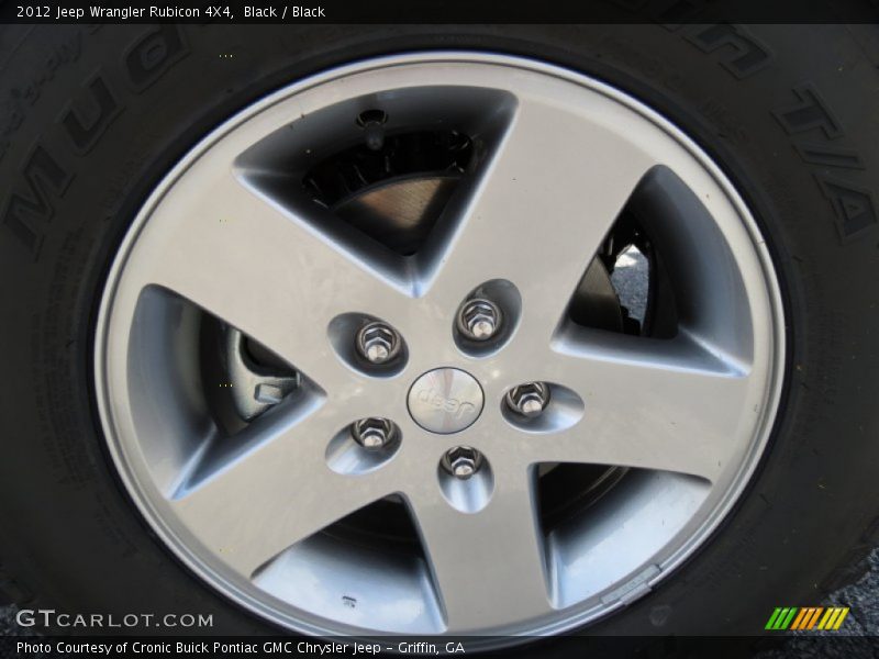 Black / Black 2012 Jeep Wrangler Rubicon 4X4