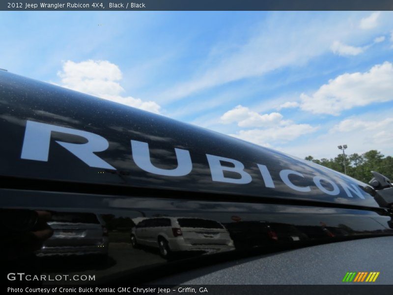 Black / Black 2012 Jeep Wrangler Rubicon 4X4