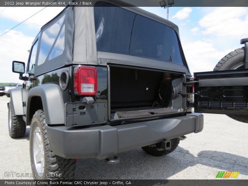 Black / Black 2012 Jeep Wrangler Rubicon 4X4