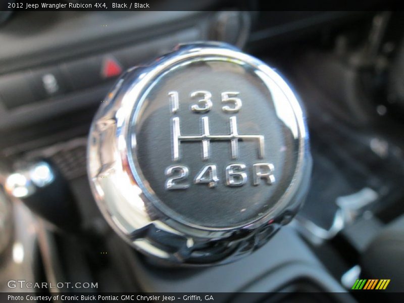 Black / Black 2012 Jeep Wrangler Rubicon 4X4