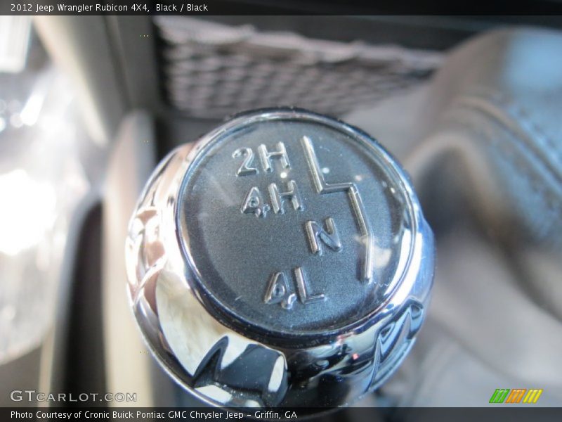 Black / Black 2012 Jeep Wrangler Rubicon 4X4