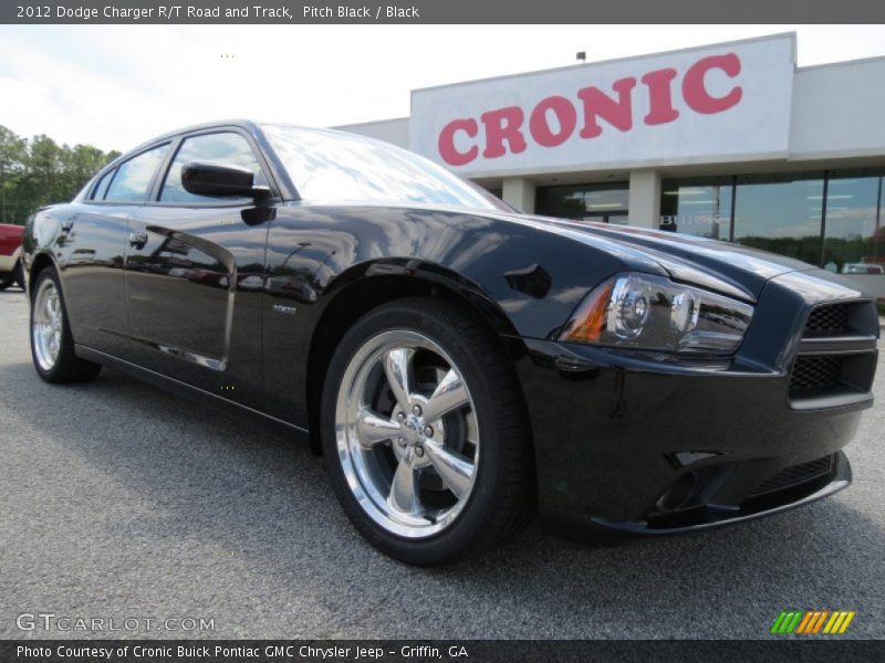 Pitch Black / Black 2012 Dodge Charger R/T Road and Track