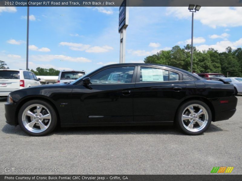 Pitch Black / Black 2012 Dodge Charger R/T Road and Track