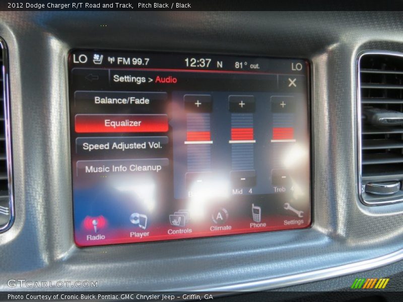 Pitch Black / Black 2012 Dodge Charger R/T Road and Track