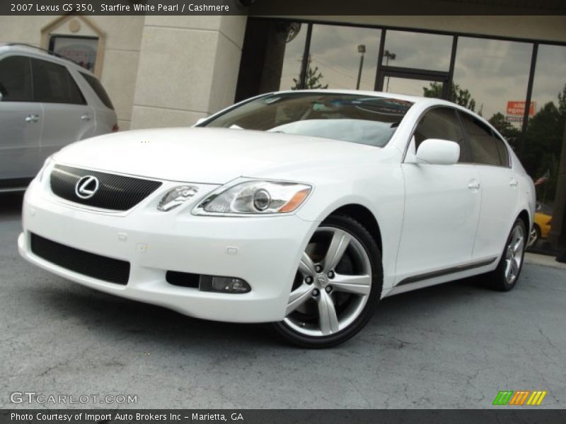 Starfire White Pearl / Cashmere 2007 Lexus GS 350
