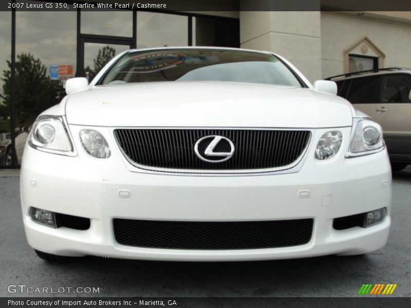 Starfire White Pearl / Cashmere 2007 Lexus GS 350