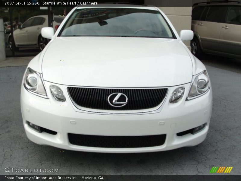 Starfire White Pearl / Cashmere 2007 Lexus GS 350