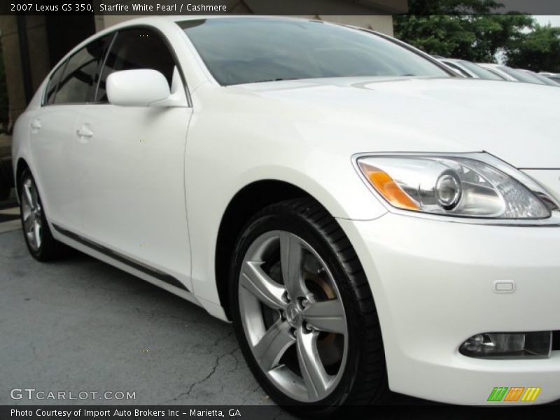 Starfire White Pearl / Cashmere 2007 Lexus GS 350