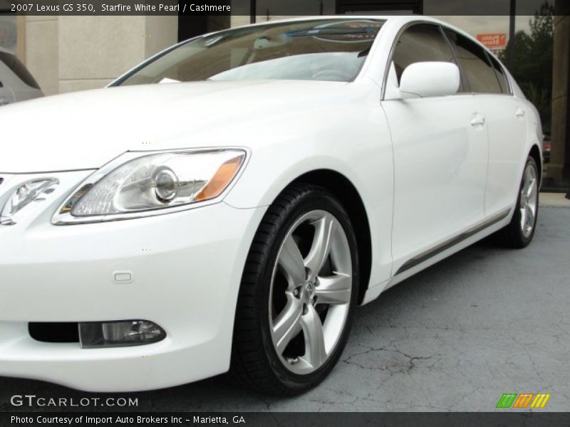 Starfire White Pearl / Cashmere 2007 Lexus GS 350