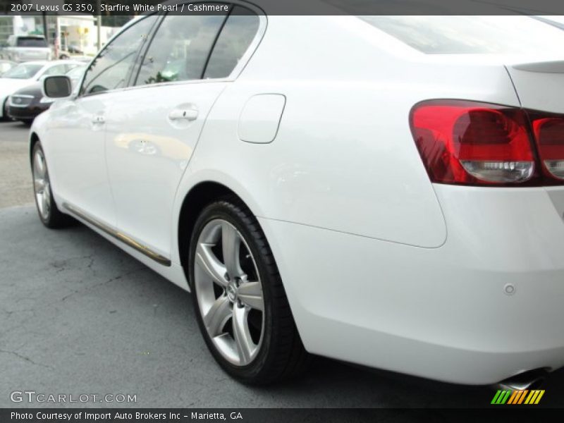 Starfire White Pearl / Cashmere 2007 Lexus GS 350