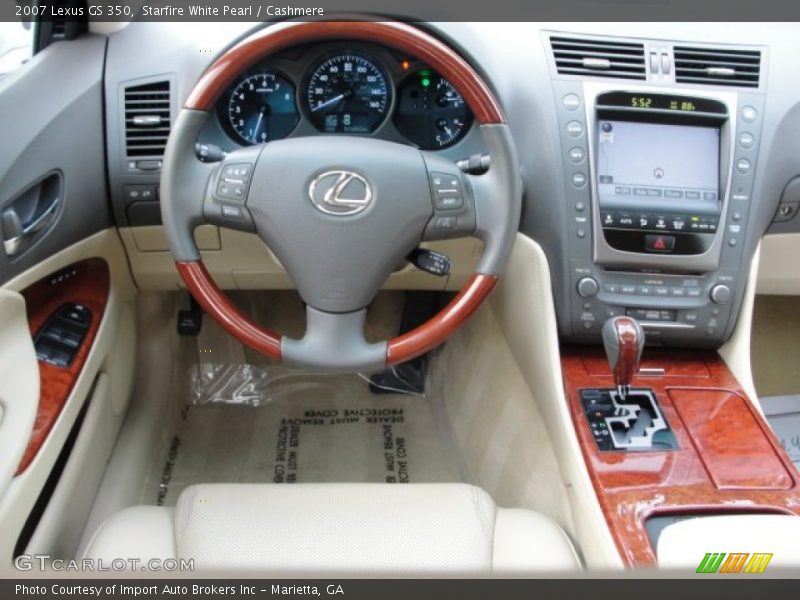 Starfire White Pearl / Cashmere 2007 Lexus GS 350