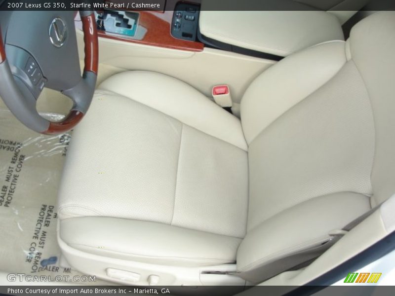 Starfire White Pearl / Cashmere 2007 Lexus GS 350