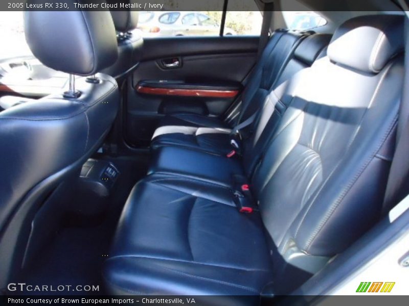 Thunder Cloud Metallic / Ivory 2005 Lexus RX 330