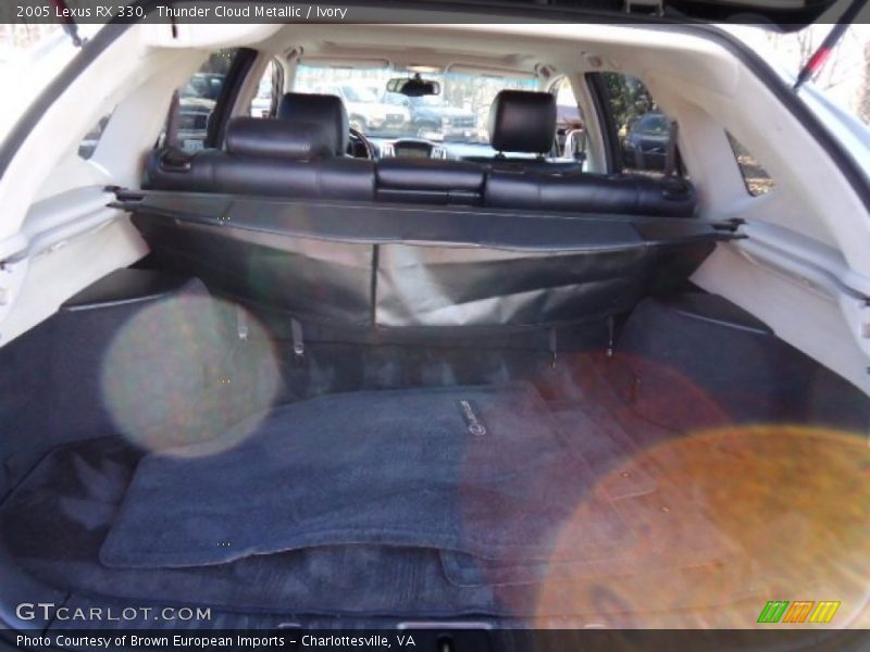 Thunder Cloud Metallic / Ivory 2005 Lexus RX 330