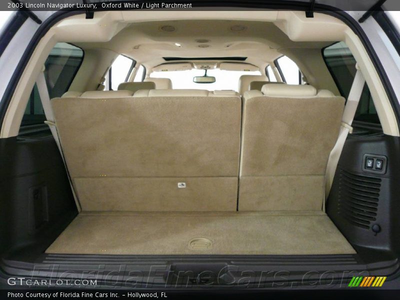 Oxford White / Light Parchment 2003 Lincoln Navigator Luxury