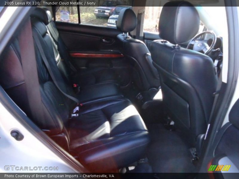 Thunder Cloud Metallic / Ivory 2005 Lexus RX 330
