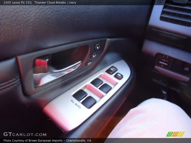 Thunder Cloud Metallic / Ivory 2005 Lexus RX 330