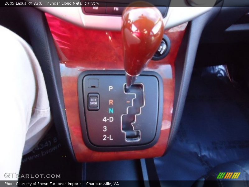 Thunder Cloud Metallic / Ivory 2005 Lexus RX 330